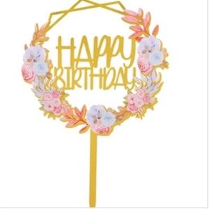 1 pc Cake Topper, Birthday Toppers, Party